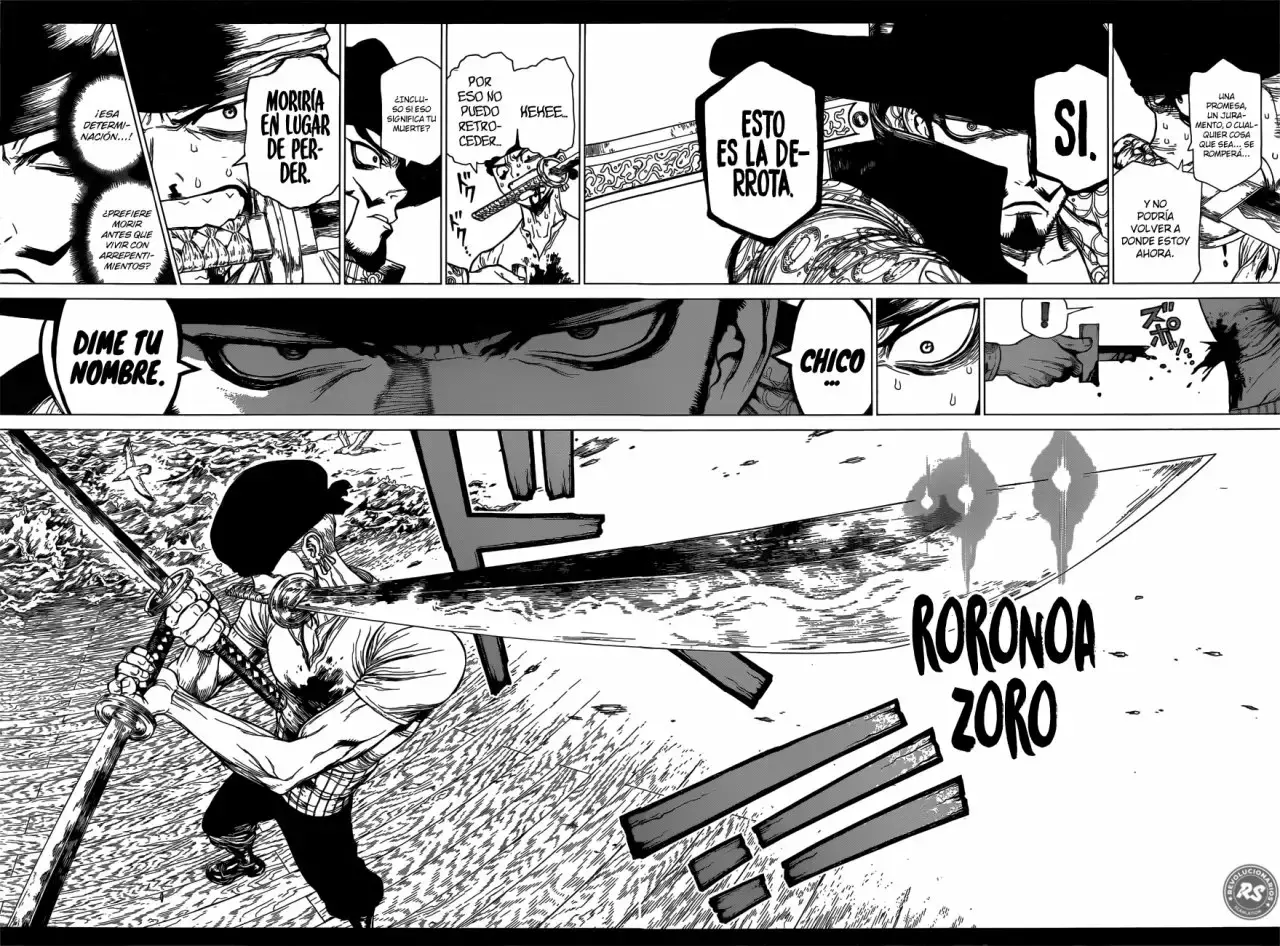 One Piece Capitulo 949.5: One Piece - OneShot: Roronoa Zoro Cae en el Mar página 16