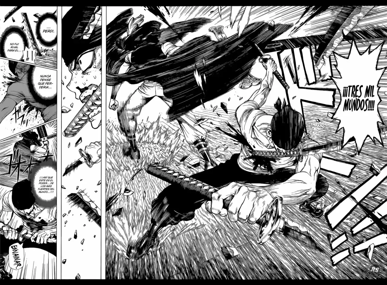 One Piece Capitulo 949.5: One Piece - OneShot: Roronoa Zoro Cae en el Mar página 18
