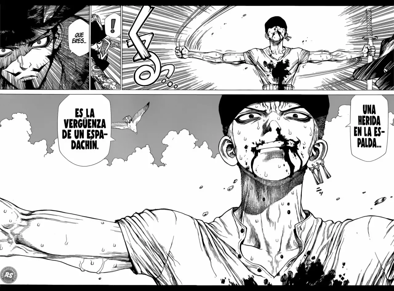 One Piece Capitulo 949.5: One Piece - OneShot: Roronoa Zoro Cae en el Mar página 19