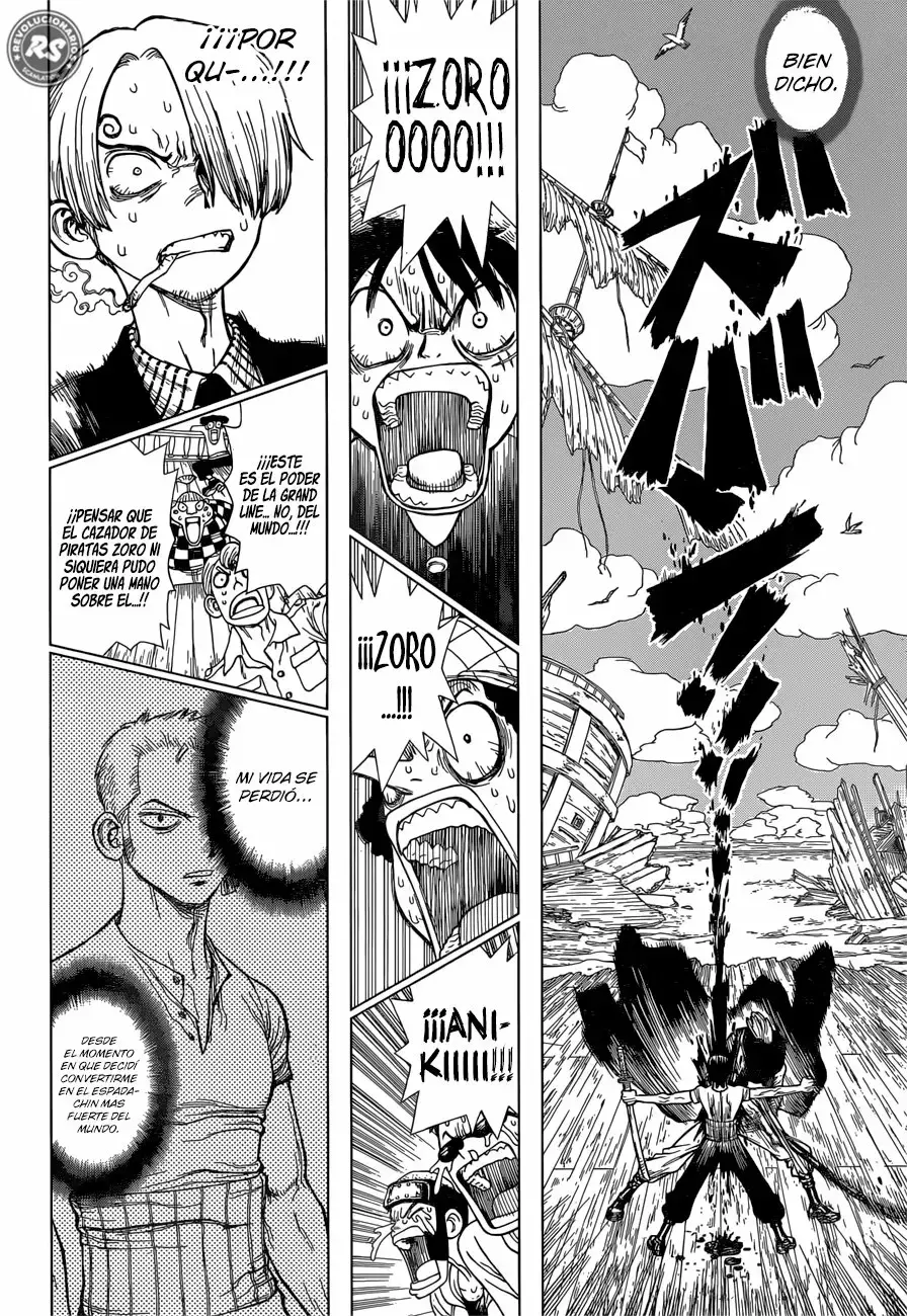 One Piece Capitulo 949.5: One Piece - OneShot: Roronoa Zoro Cae en el Mar página 20