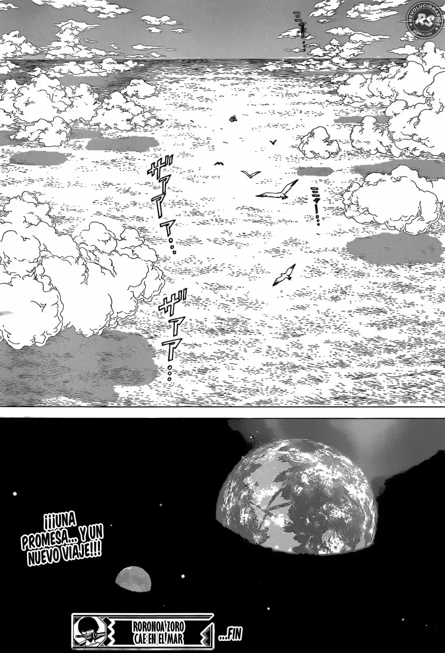 One Piece Capitulo 949.5: One Piece - OneShot: Roronoa Zoro Cae en el Mar página 37
