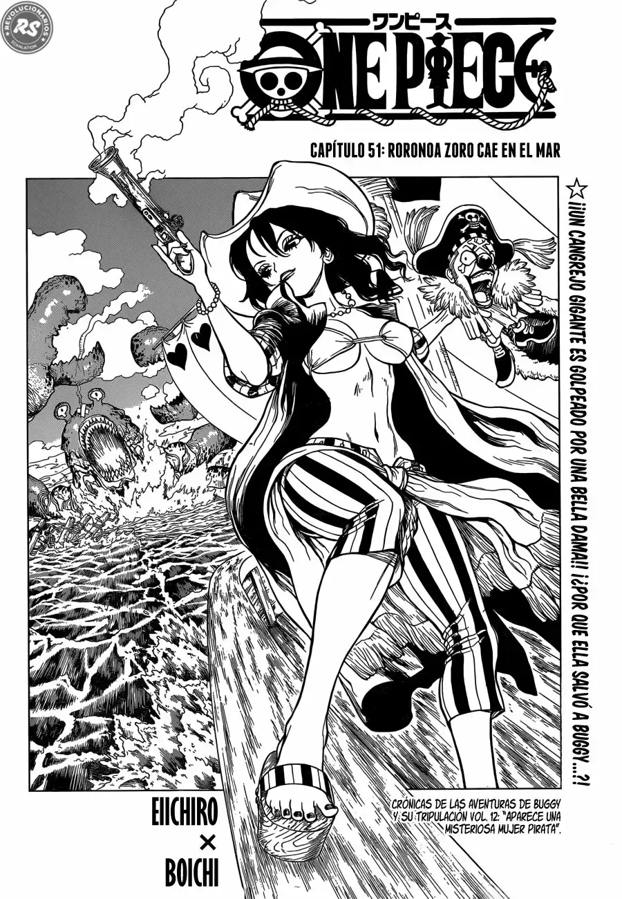 One Piece Capitulo 949.5: One Piece - OneShot: Roronoa Zoro Cae en el Mar página 5