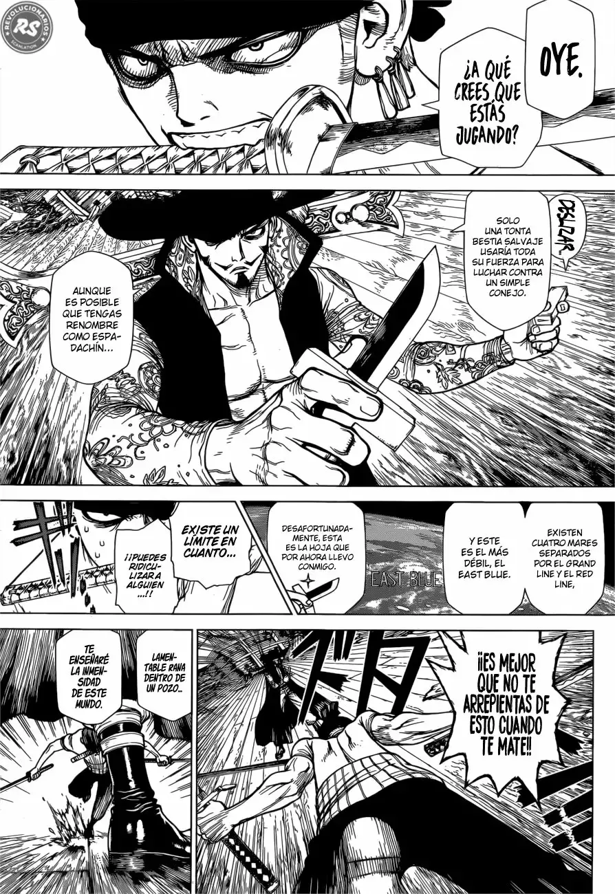 One Piece Capitulo 949.5: One Piece - OneShot: Roronoa Zoro Cae en el Mar página 8