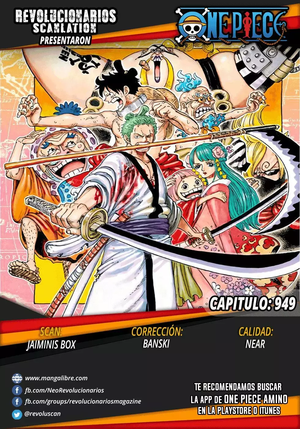 One Piece Capitulo 949: Momia página 20