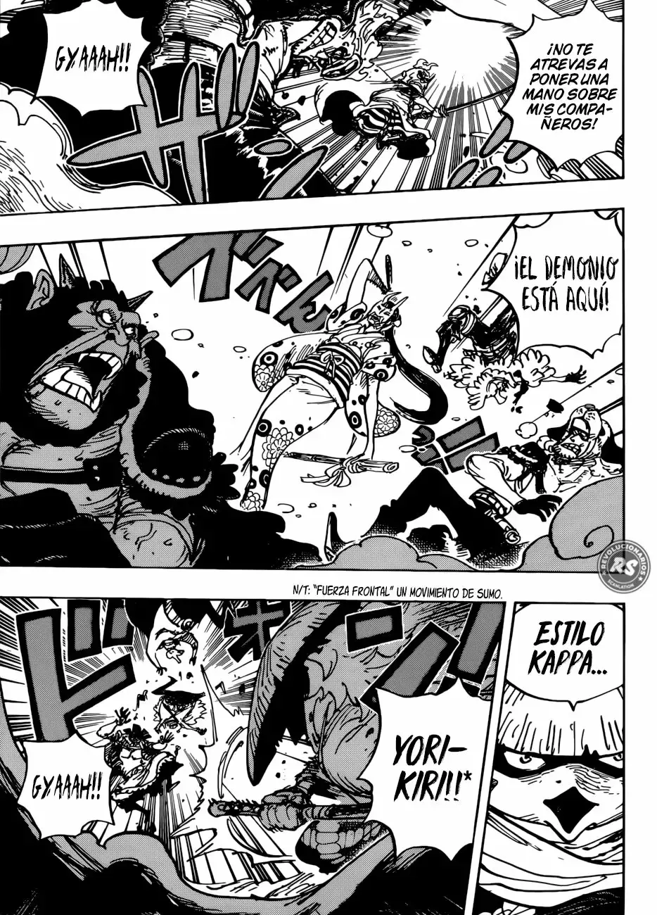 One Piece Capitulo 949: Momia página 6