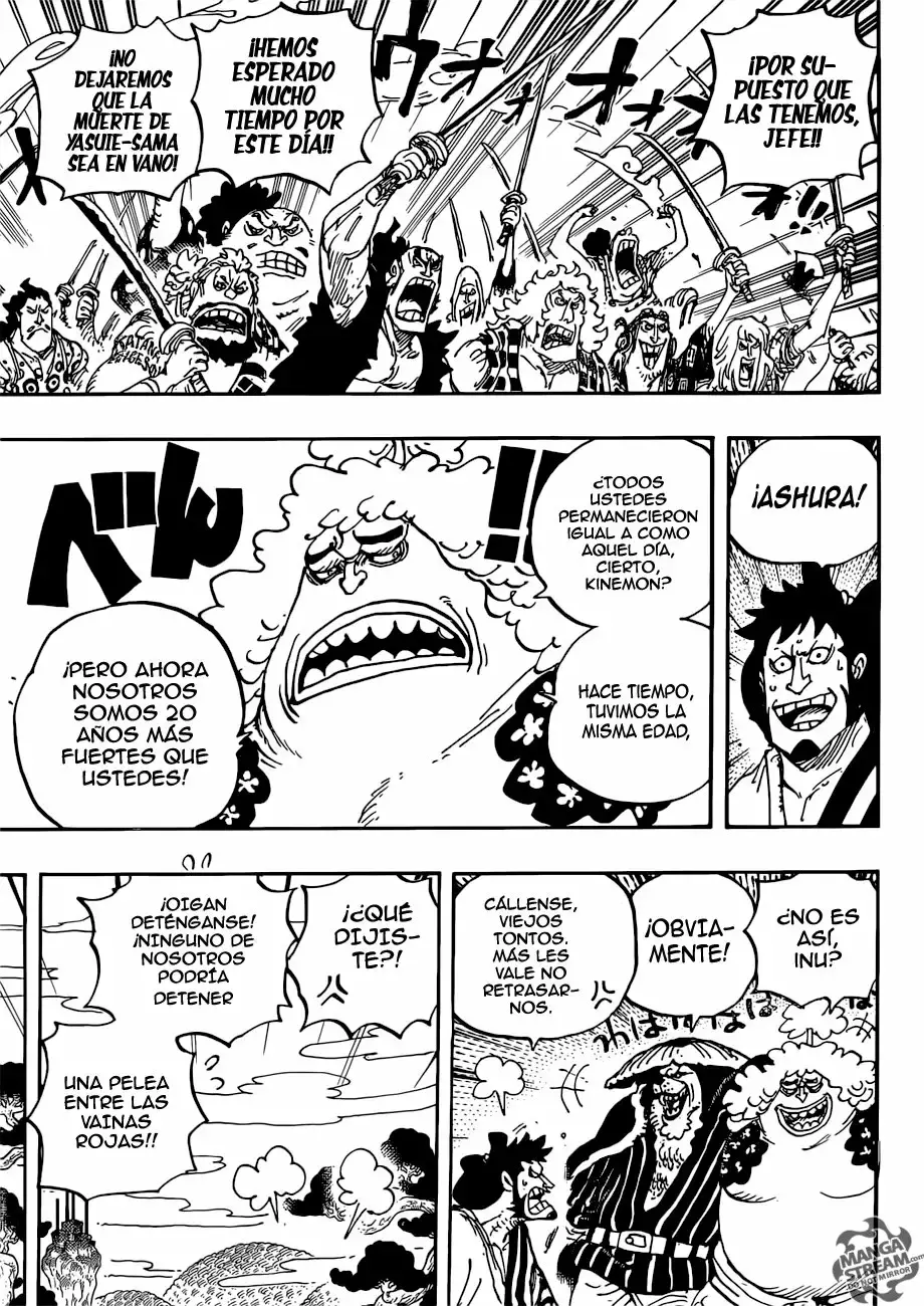 One Piece Capitulo 950: Los Sueños de los Fuertes página 13