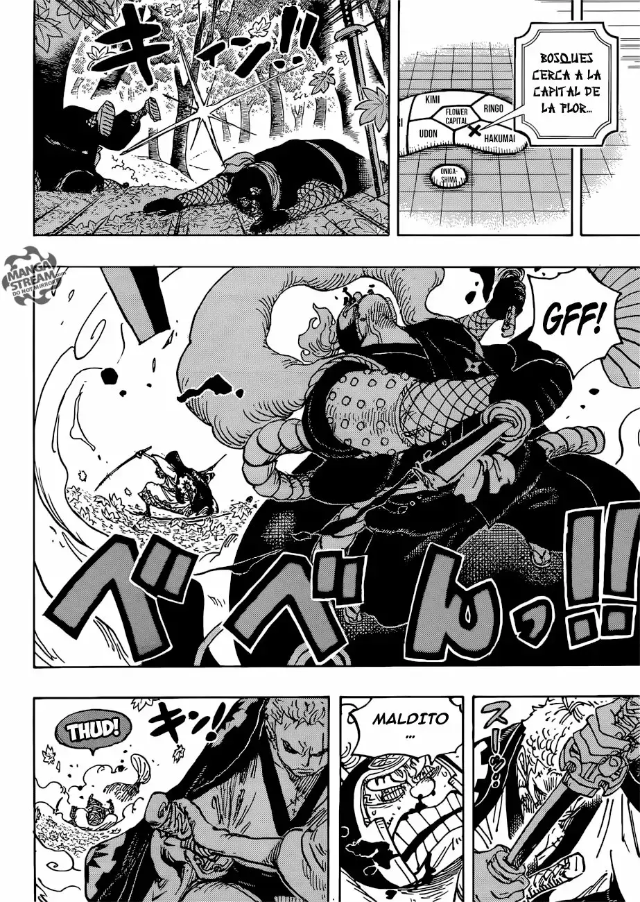 One Piece Capitulo 950: Los Sueños de los Fuertes página 14