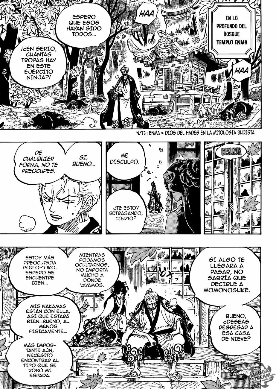 One Piece Capitulo 950: Los Sueños de los Fuertes página 15