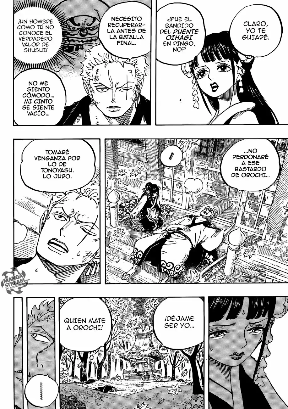 One Piece Capitulo 950: Los Sueños de los Fuertes página 16