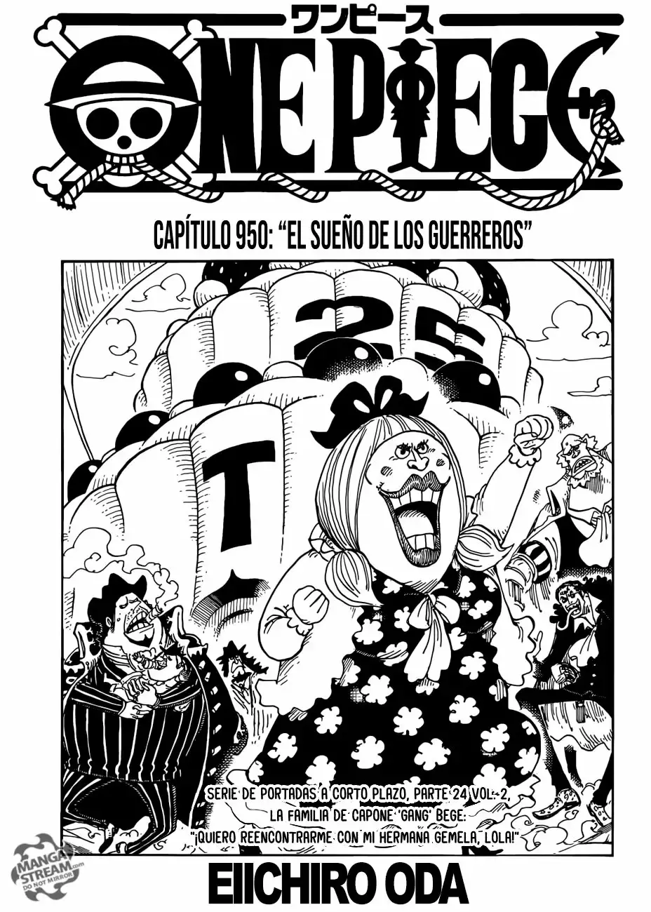 One Piece Capitulo 950: Los Sueños de los Fuertes página 3
