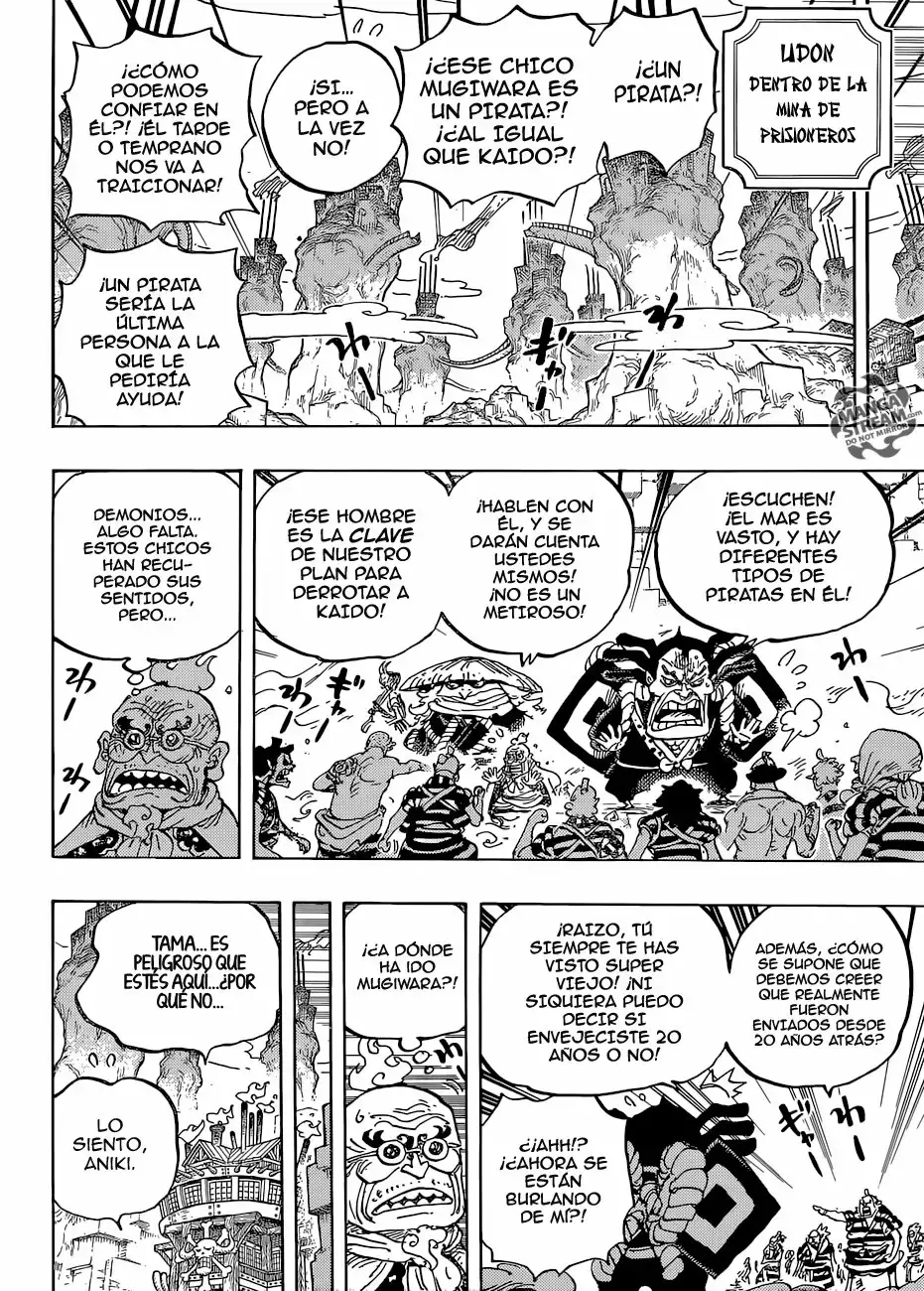 One Piece Capitulo 950: Los Sueños de los Fuertes página 6