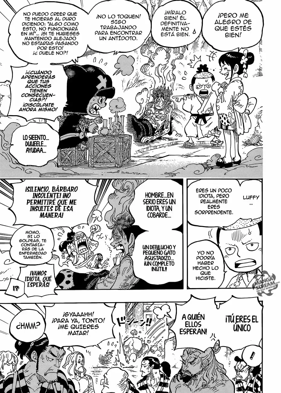 One Piece Capitulo 950: Los Sueños de los Fuertes página 7