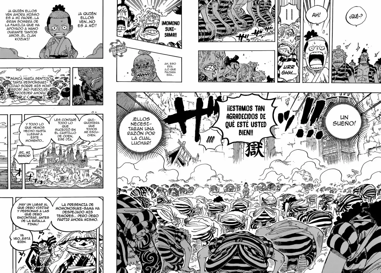 One Piece Capitulo 950: Los Sueños de los Fuertes página 8