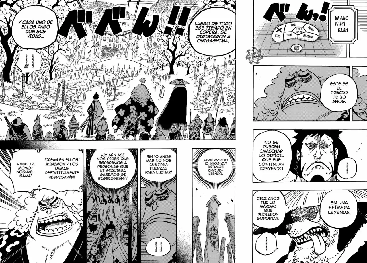 One Piece Capitulo 950: Los Sueños de los Fuertes página 9