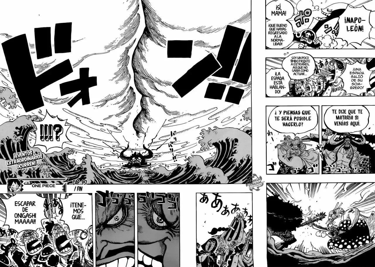 One Piece Capitulo 951: Alboroto página 17