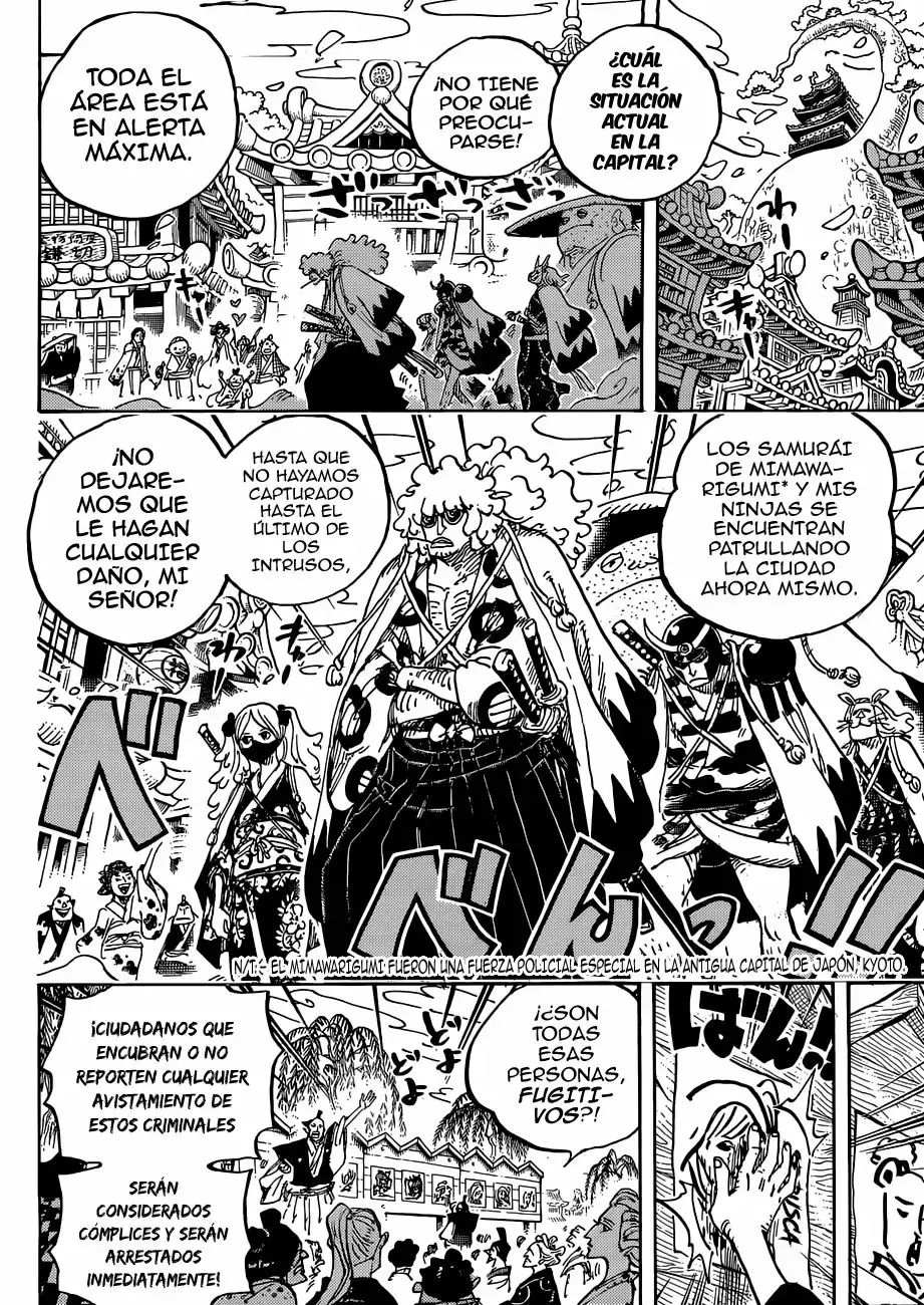 One Piece Capitulo 951: Alboroto página 5