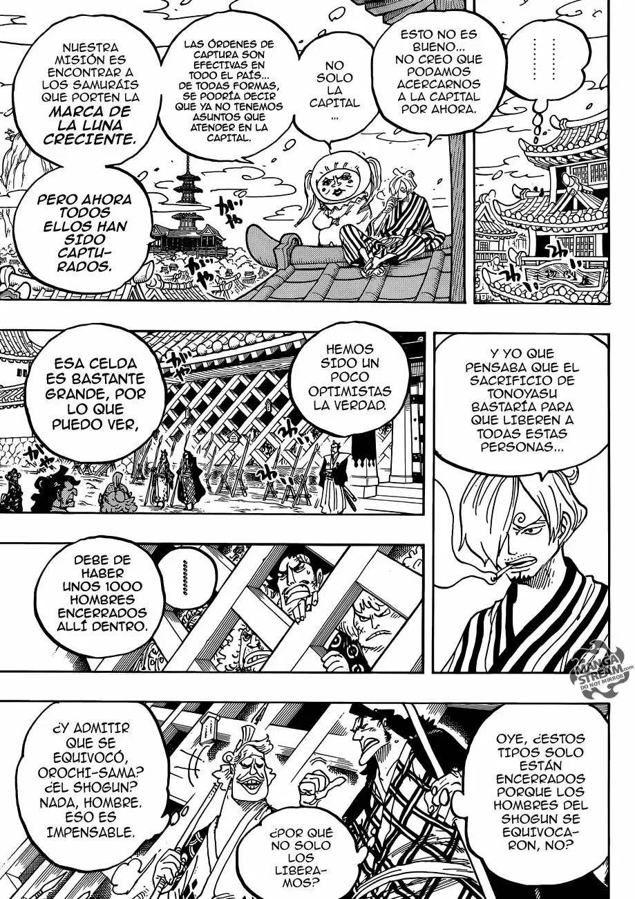 One Piece Capitulo 951: Alboroto página 6