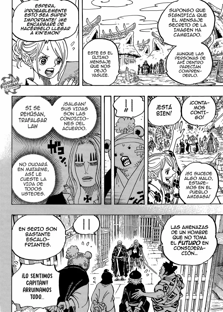 One Piece Capitulo 951: Alboroto página 9