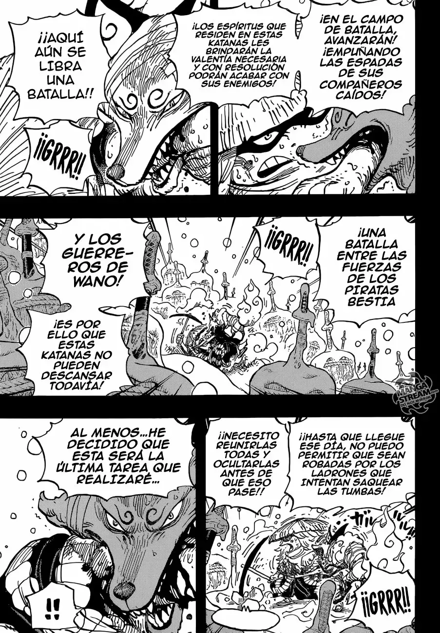 One Piece Capitulo 953: Erase Una Vez Un Zorro página 12