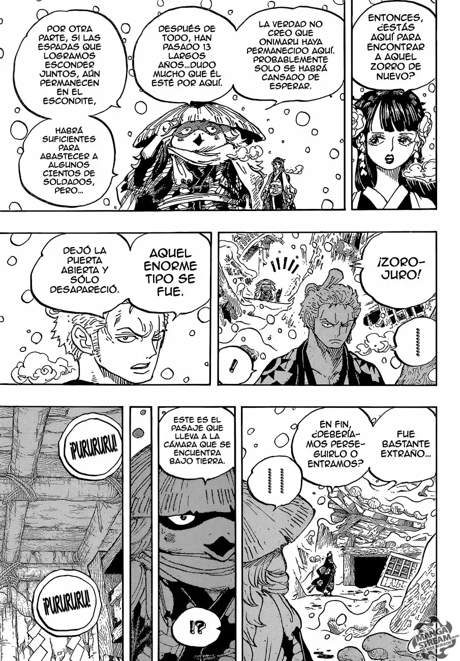 One Piece Capitulo 953: Erase Una Vez Un Zorro página 16