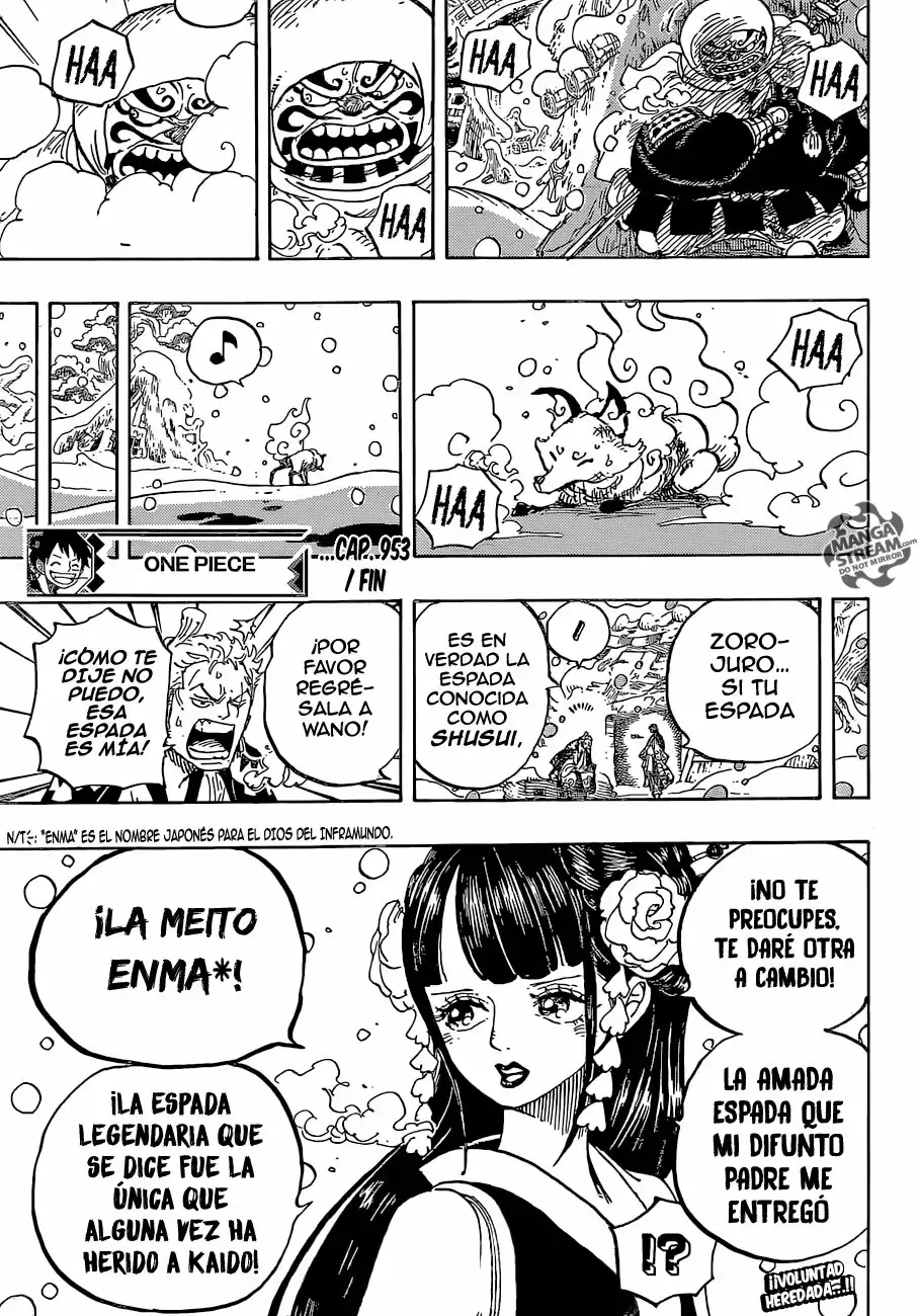 One Piece Capitulo 953: Erase Una Vez Un Zorro página 18