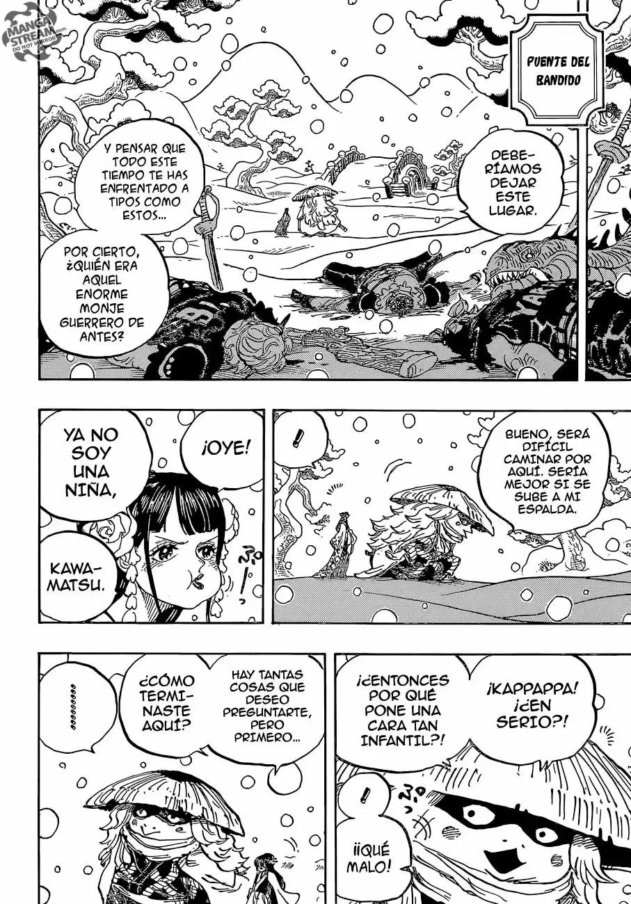One Piece Capitulo 953: Erase Una Vez Un Zorro página 5