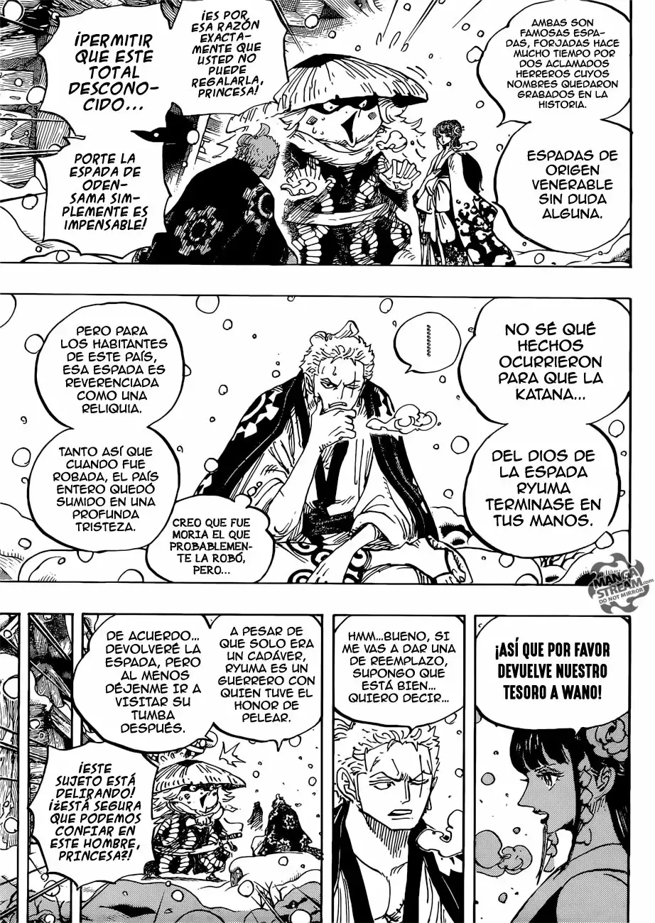 One Piece Capitulo 954: Cómo Darle Alas a un Dragón página 4