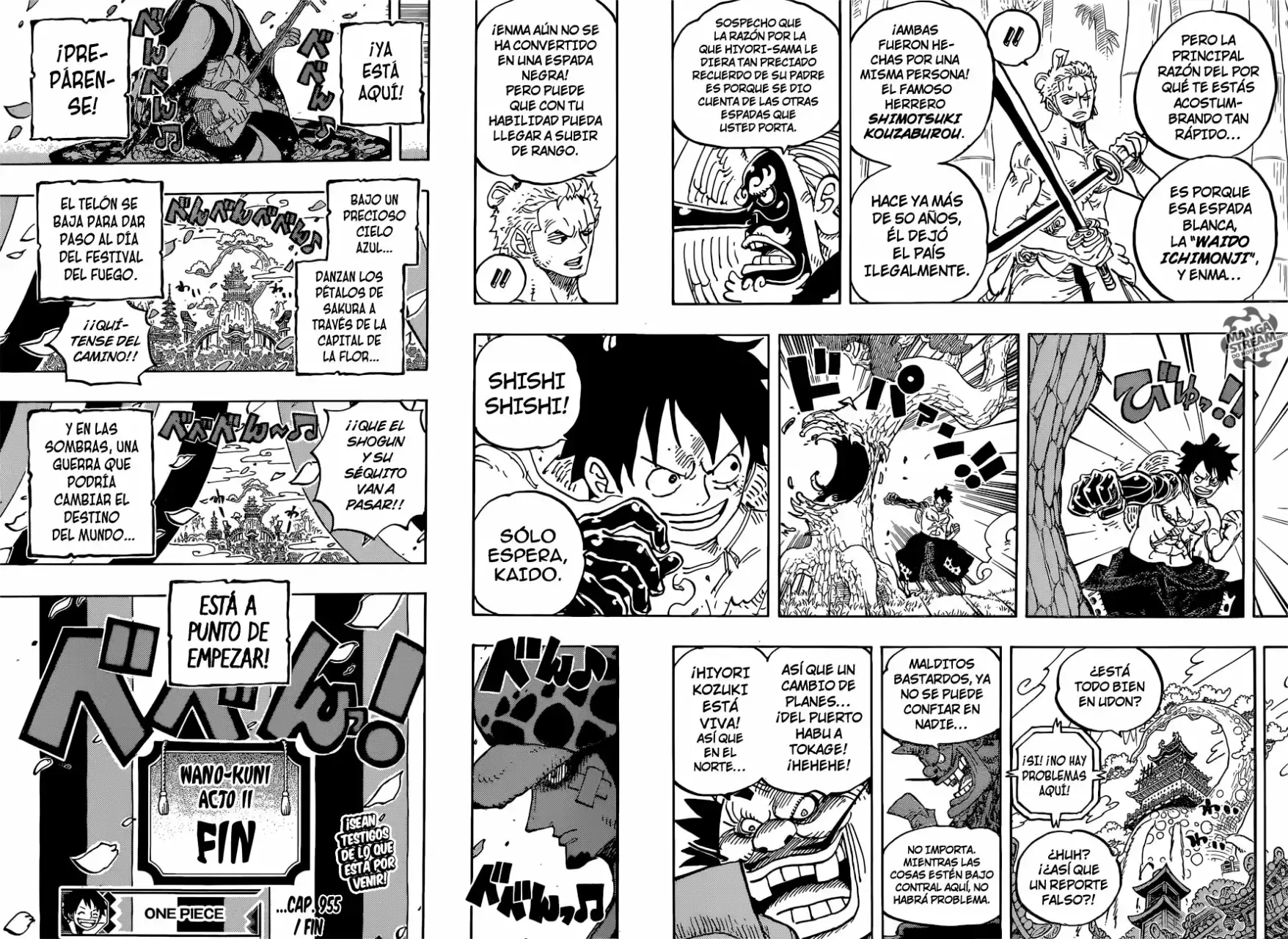 One Piece Capitulo 955: Enma página 16