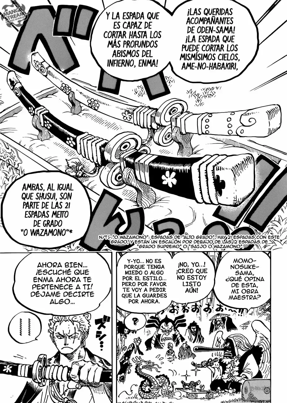 One Piece Capitulo 955: Enma página 6