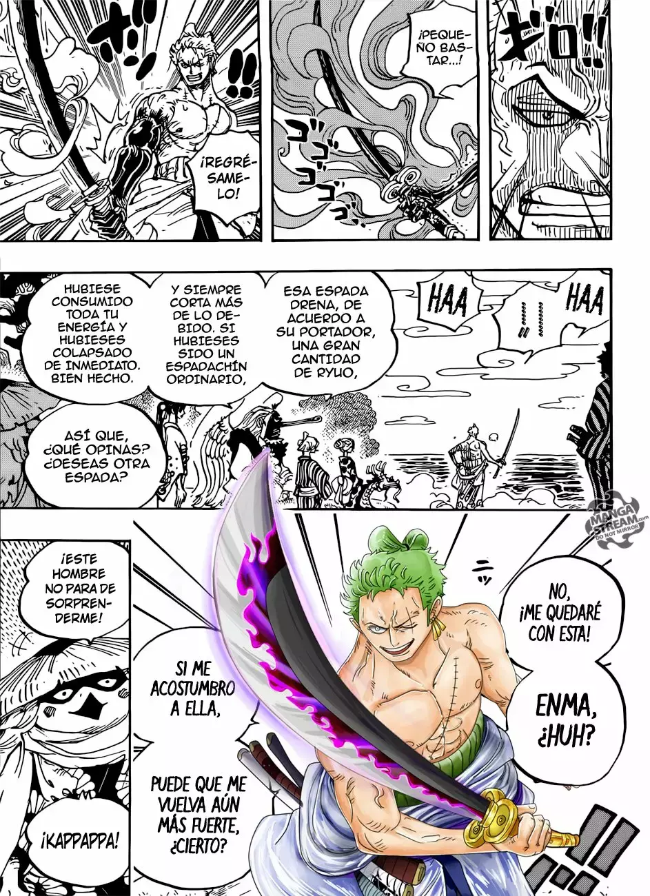 One Piece Capitulo 955: Enma página 8