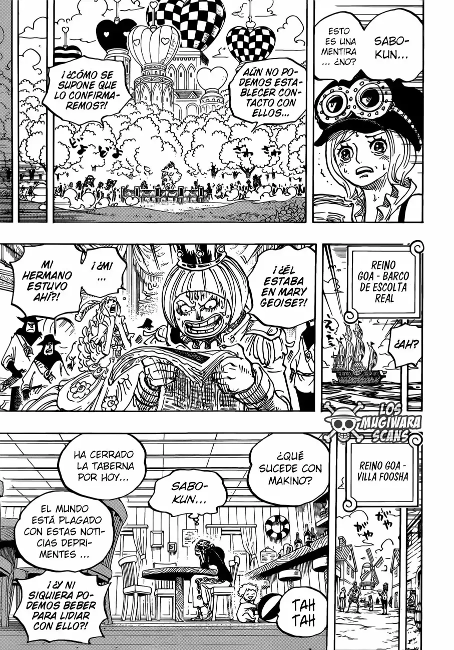 One Piece Capitulo 956: Grandes Noticias página 10