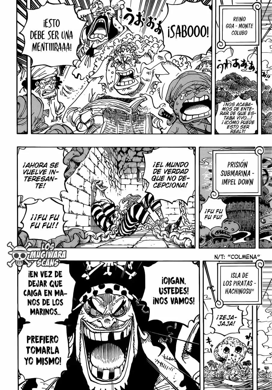 One Piece Capitulo 956: Grandes Noticias página 11
