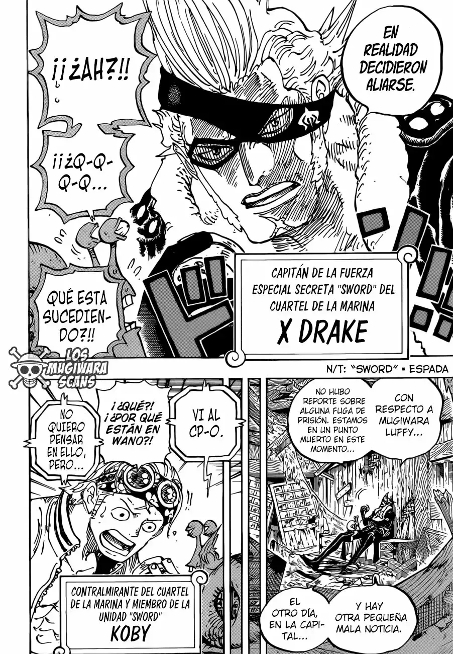 One Piece Capitulo 956: Grandes Noticias página 13