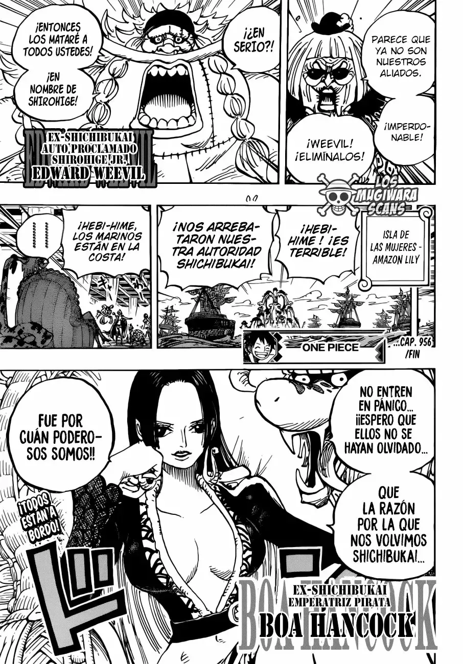 One Piece Capitulo 956: Grandes Noticias página 18