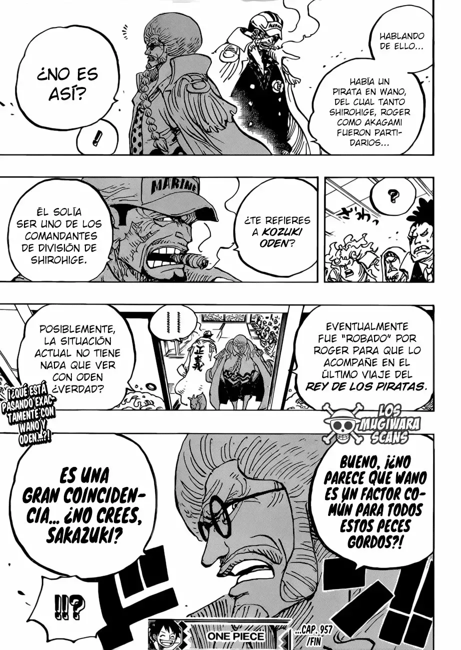 One Piece Capitulo 957: Ultimátum página 20