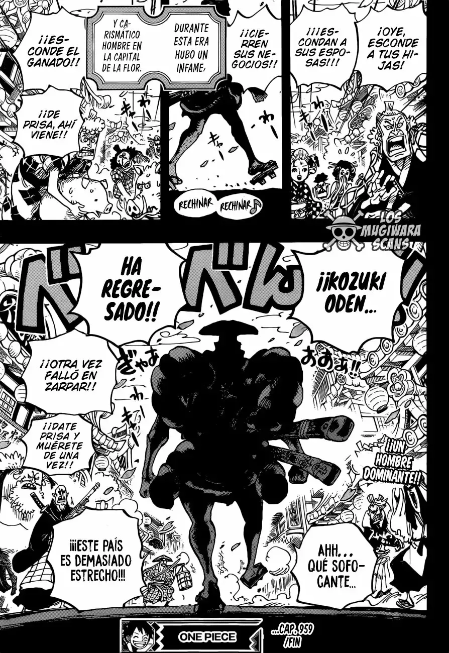 One Piece Capitulo 959: Samurái página 18