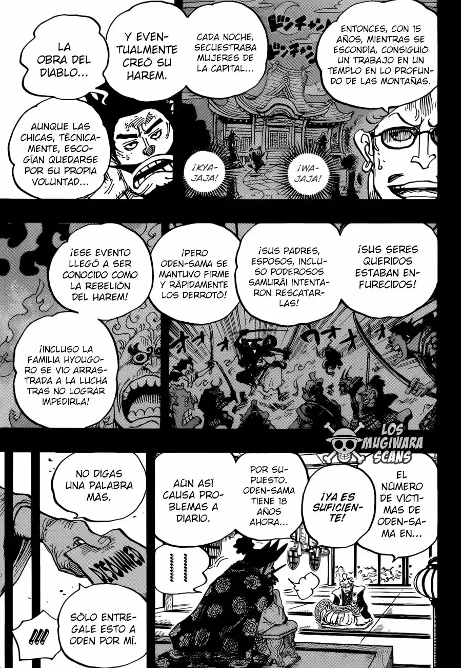 One Piece Capitulo 960: ¡kozuki oden hace su aparición! página 10