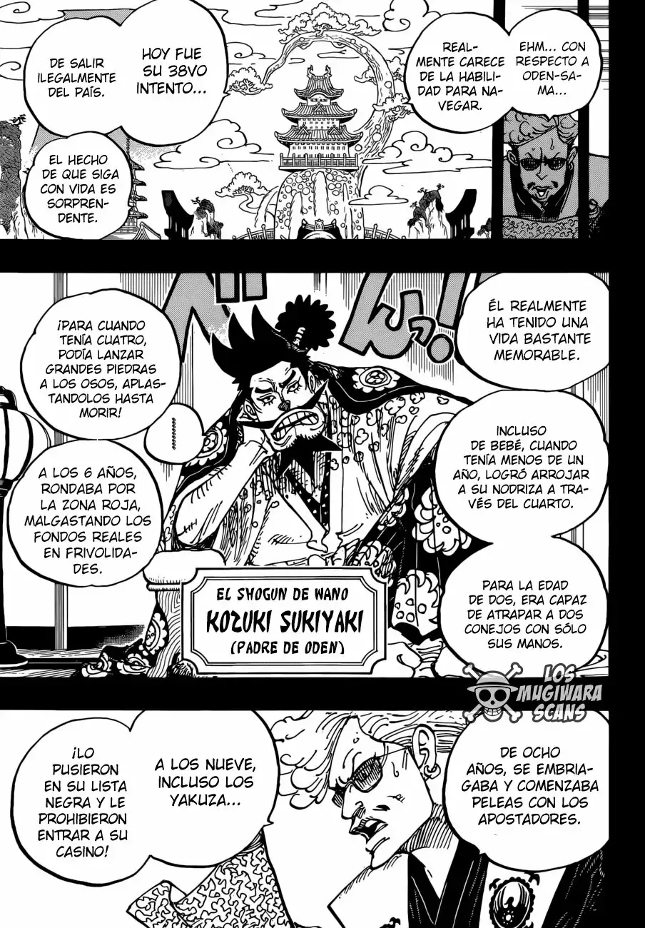 One Piece Capitulo 960: ¡kozuki oden hace su aparición! página 8
