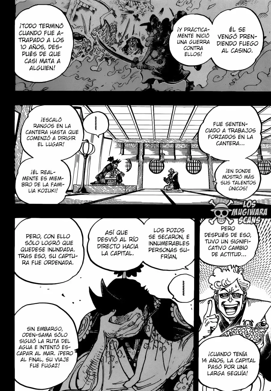 One Piece Capitulo 960: ¡kozuki oden hace su aparición! página 9