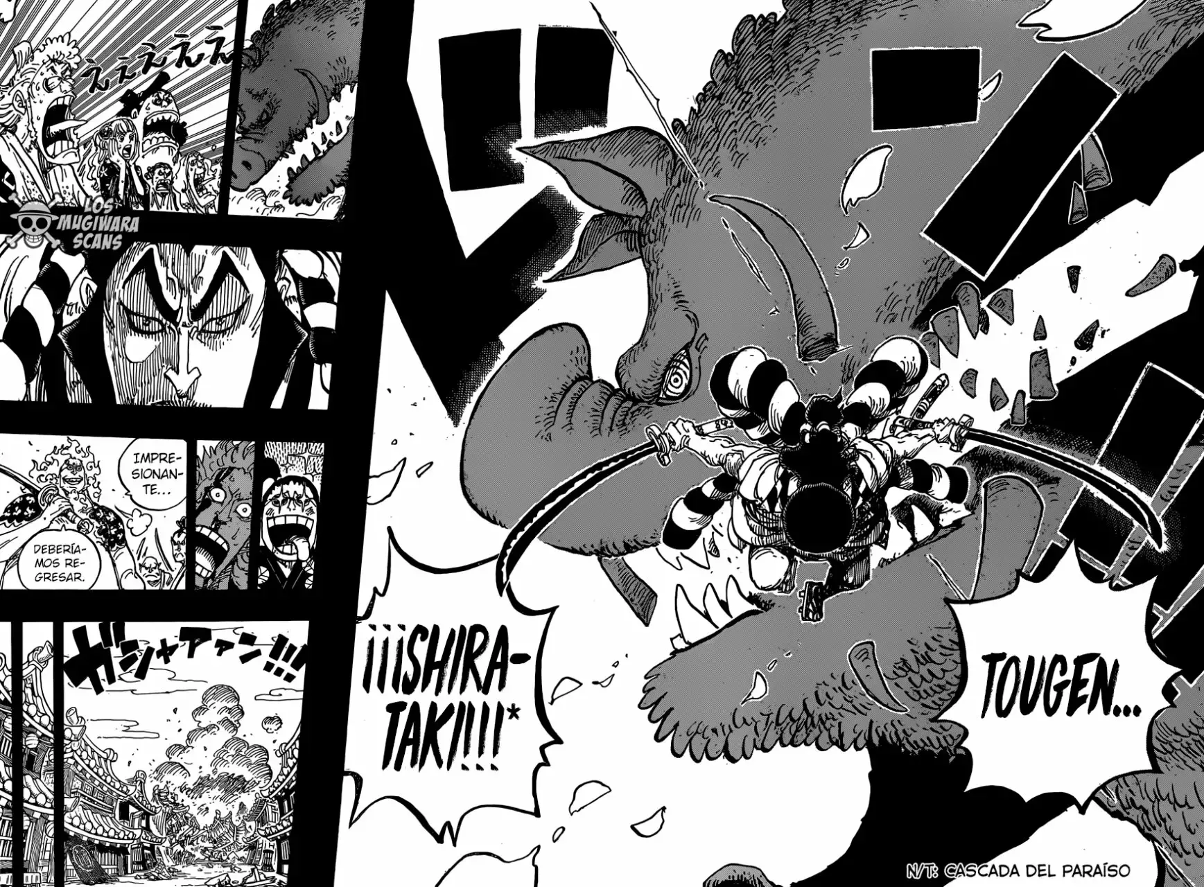 One Piece Capitulo 961: El Incidente del Dios de la Montaña página 12