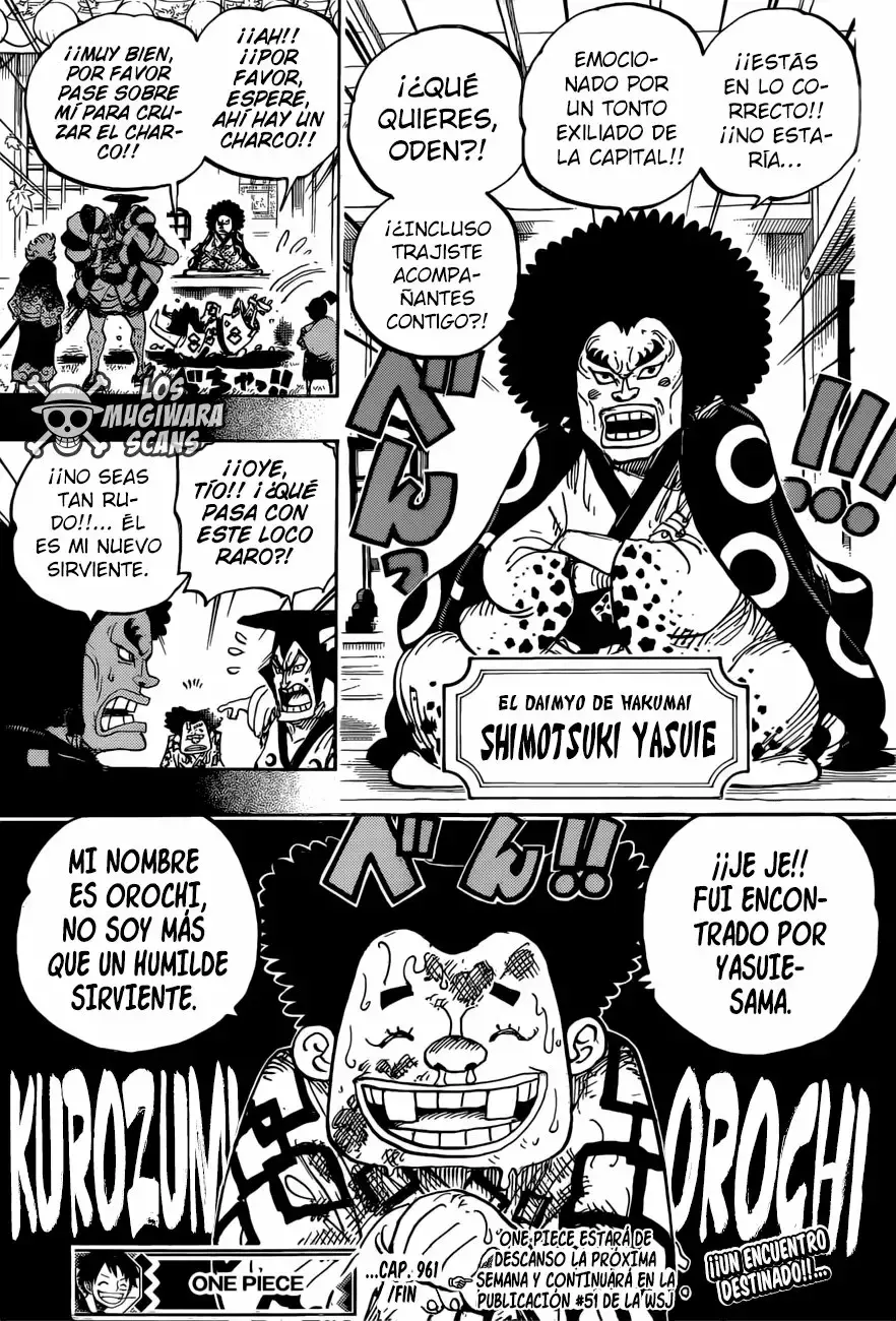 One Piece Capitulo 961: El Incidente del Dios de la Montaña página 16