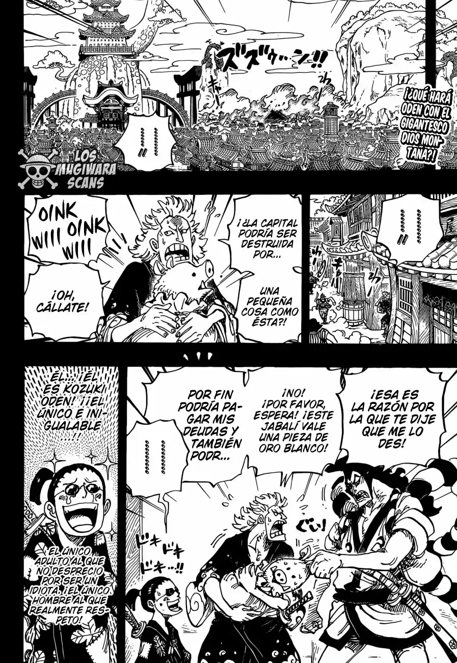 One Piece Capitulo 961: El Incidente del Dios de la Montaña página 3