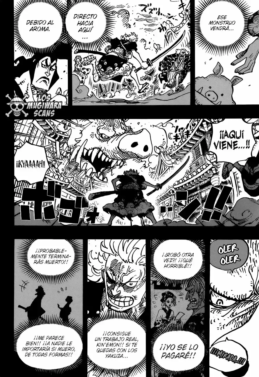 One Piece Capitulo 961: El Incidente del Dios de la Montaña página 7