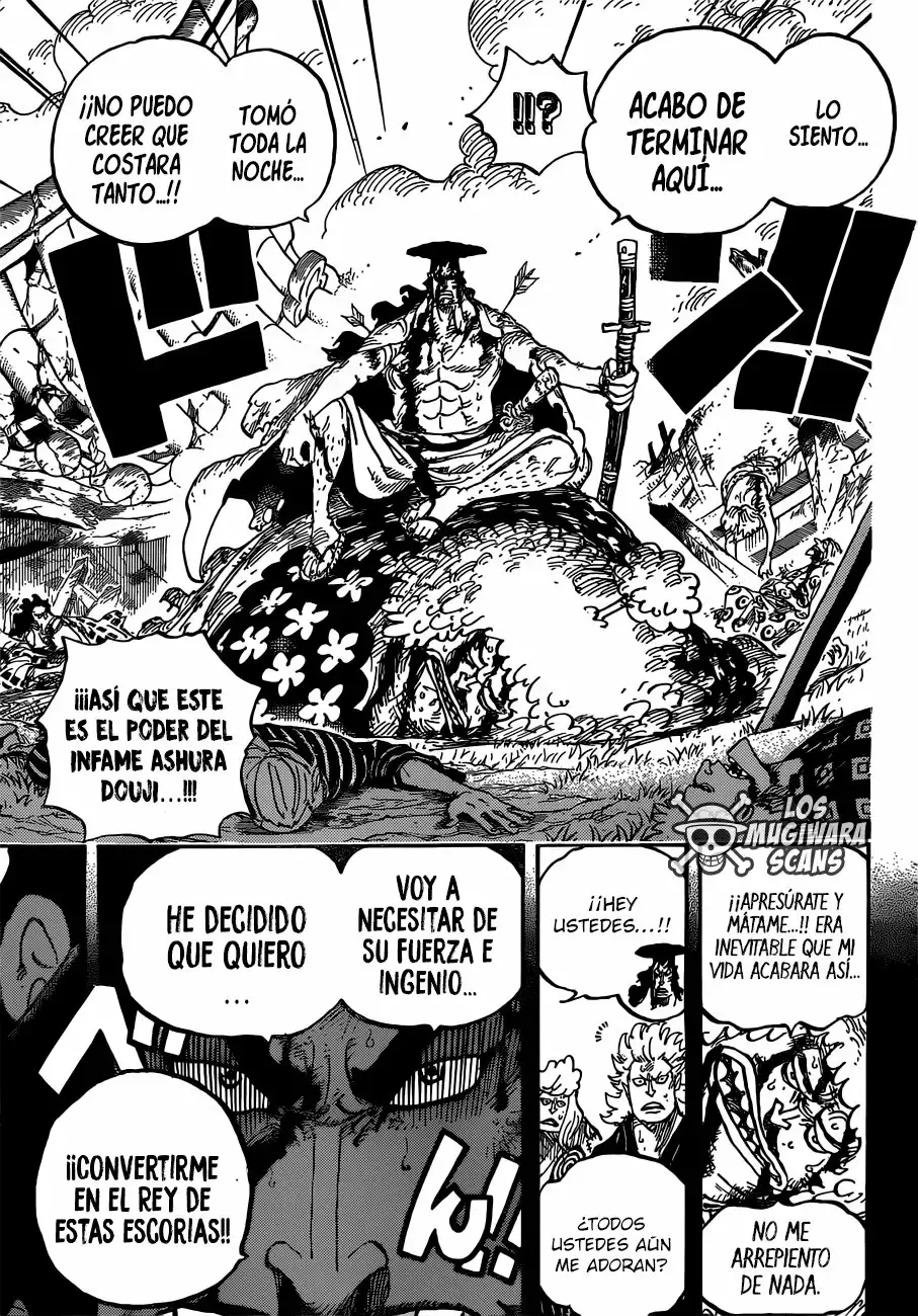 One Piece Capitulo 962: EL DAIMYO Y SUS VASALLOS página 10