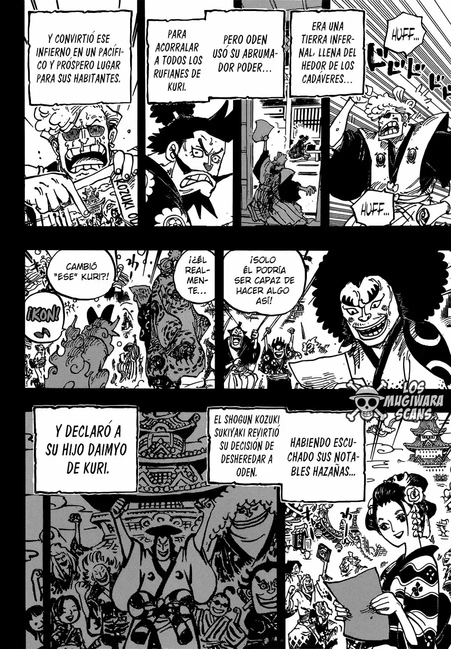 One Piece Capitulo 962: EL DAIMYO Y SUS VASALLOS página 11
