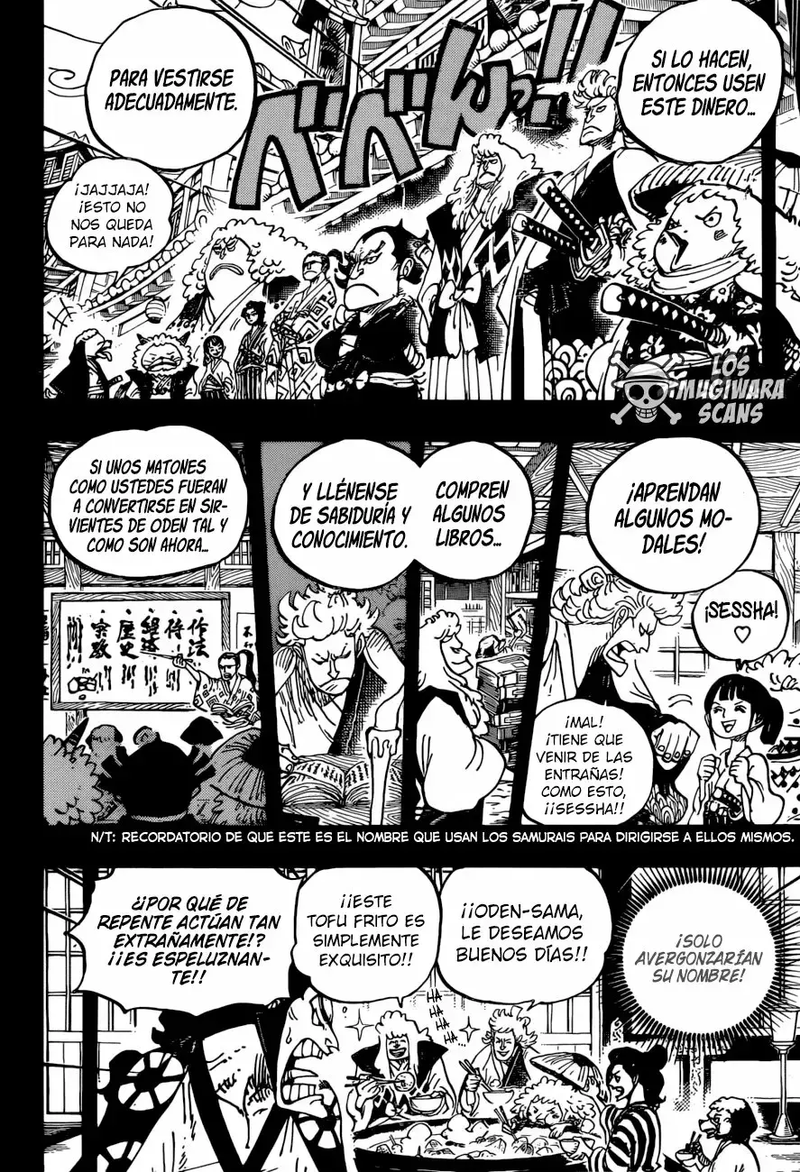 One Piece Capitulo 963: Convirtiéndose En Samuráis página 11