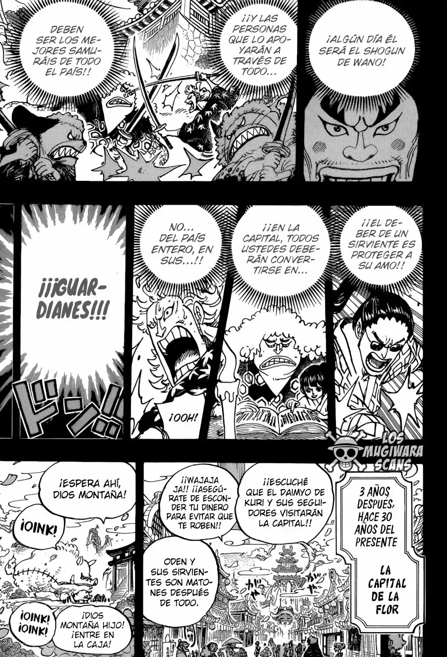 One Piece Capitulo 963: Convirtiéndose En Samuráis página 12
