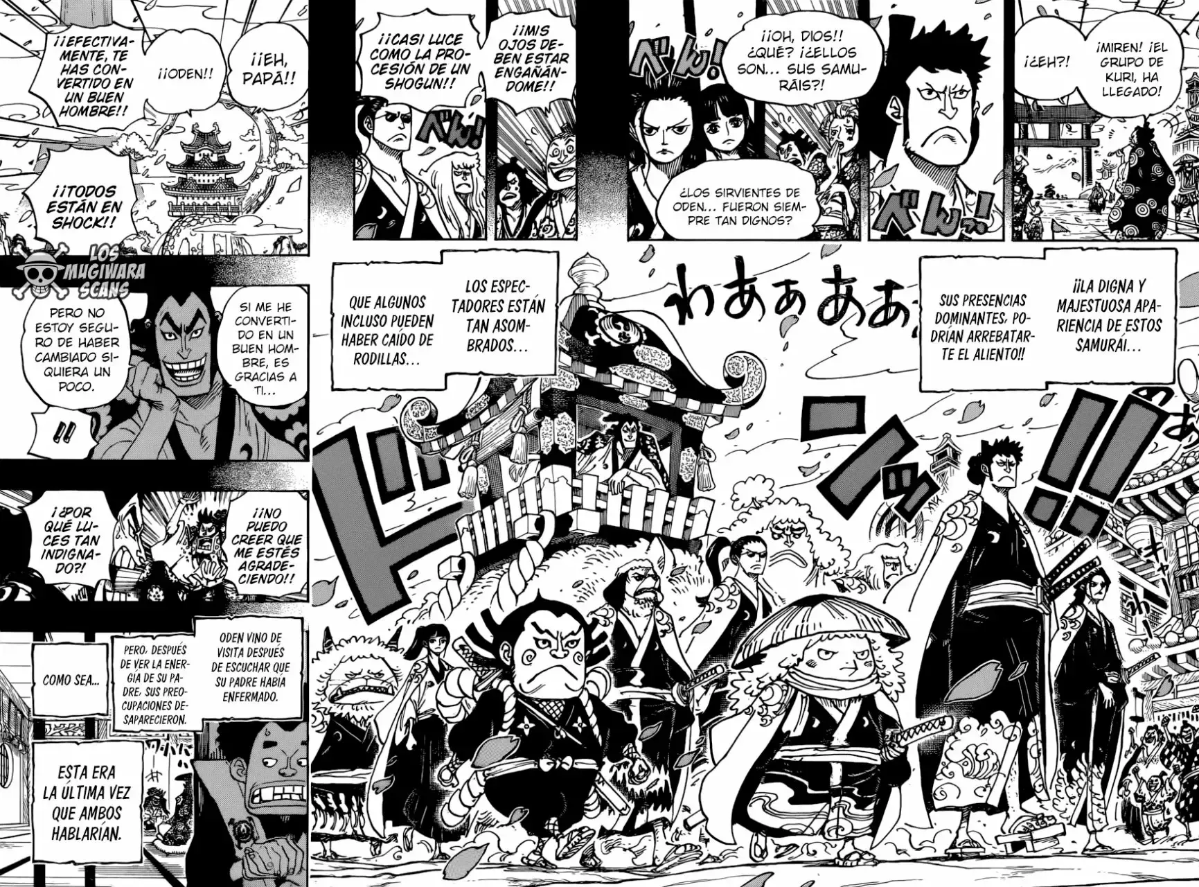 One Piece Capitulo 963: Convirtiéndose En Samuráis página 13