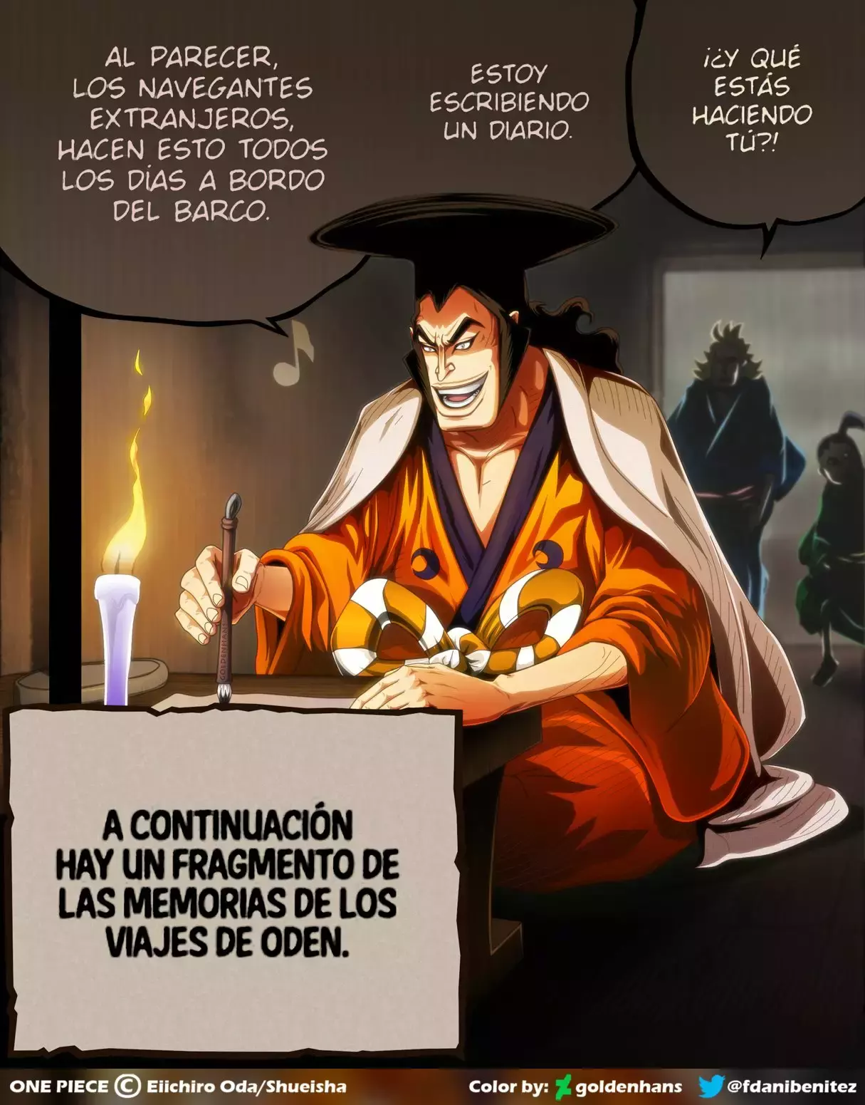 One Piece Capitulo 963: Convirtiéndose En Samuráis página 17