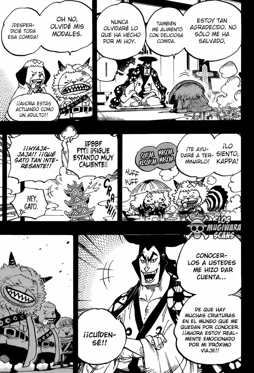 One Piece Capitulo 963: Convirtiéndose En Samuráis página 8